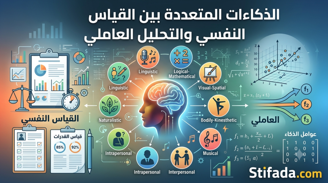 الذكاءات المتعددة بين القياس النفسي والتحليل العاملي